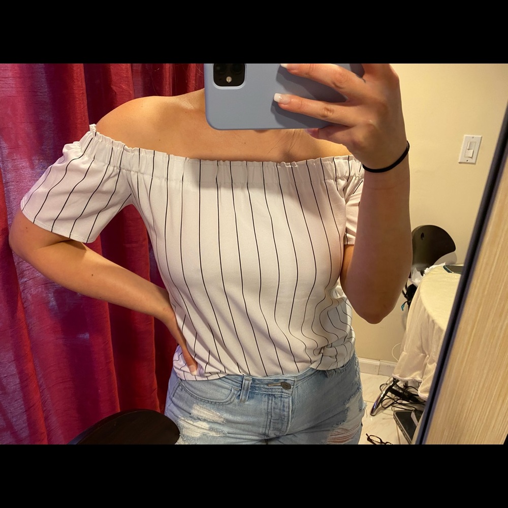 Off the shoulder top